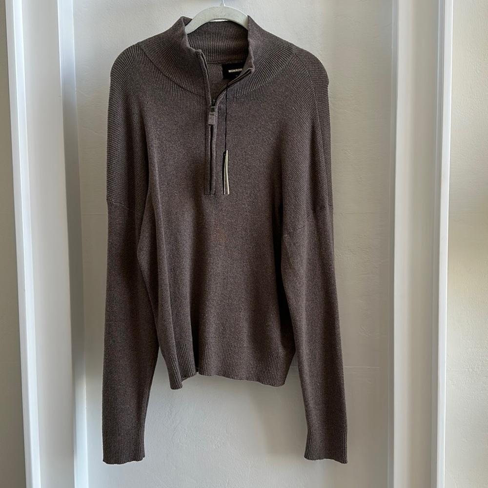 **PRICED TO SELL** Monrow Half Zip Sweater